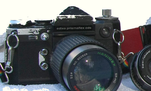 Edixa Prismaflex avec cellule embarqu�e. 