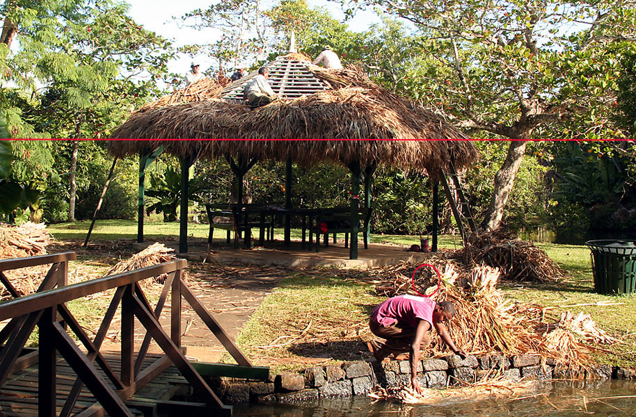 Kiosque � Pamplemousse. 