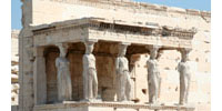 Les cariatides, Gr�ce. 